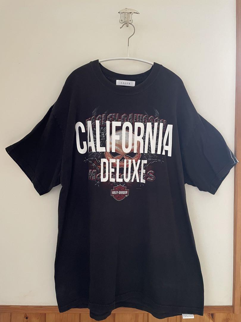 ドゥーズィエムクラス　CALUX Ｔシャツ ① ハーレーダビットソン　リメイク