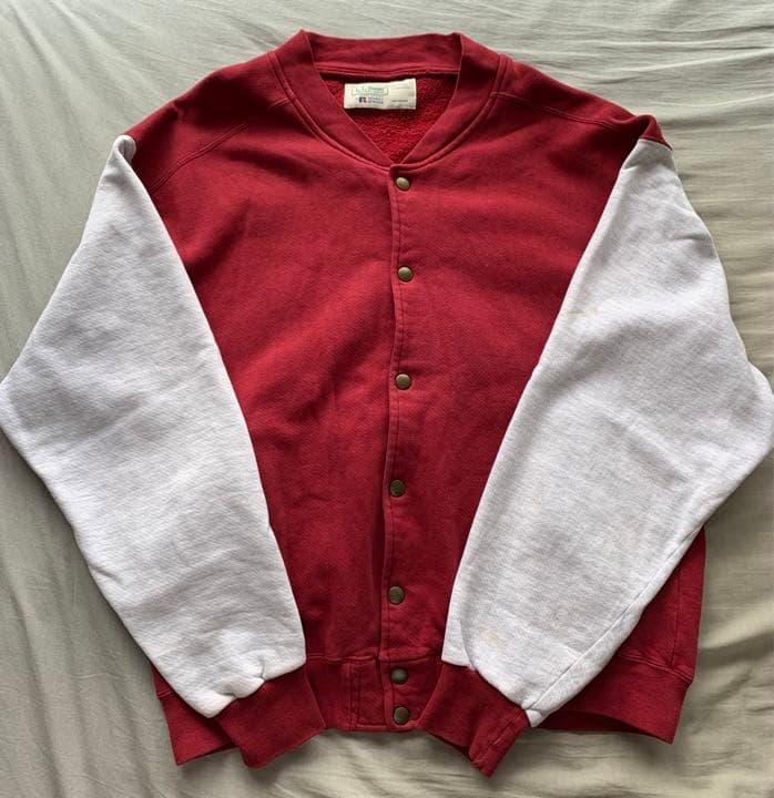 2022?新作】 春物セール 90s usa スウェットスタジャン Rusell L.L.