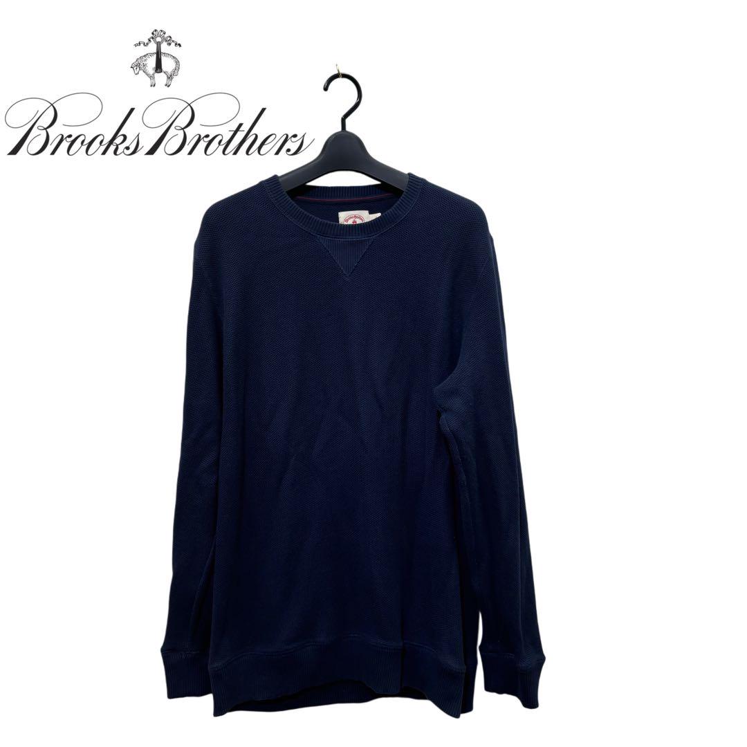 Brooks Brothers ニット　ネイビー トレーナー M