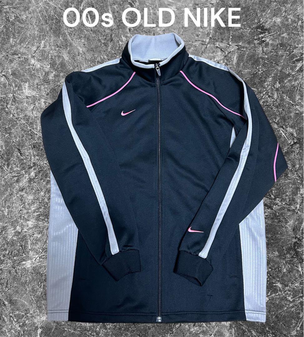 Nike 00s トラックジャケット y2k archive 00s NIKE ナイキ トラックジャケット レインボーライン 切替