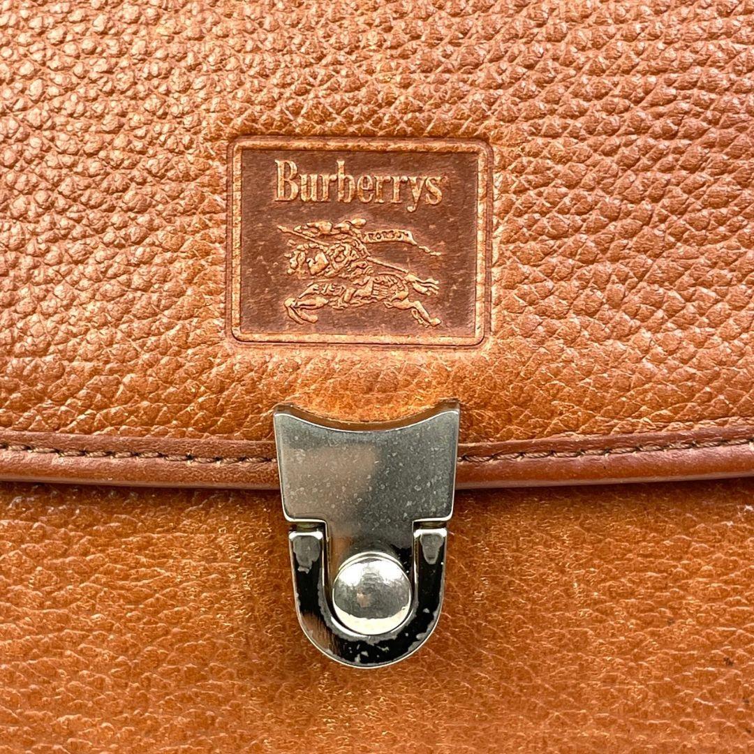 【美品✨】バーバリー　2way 内側ノバチェック　フラップ　ヴィンテージ