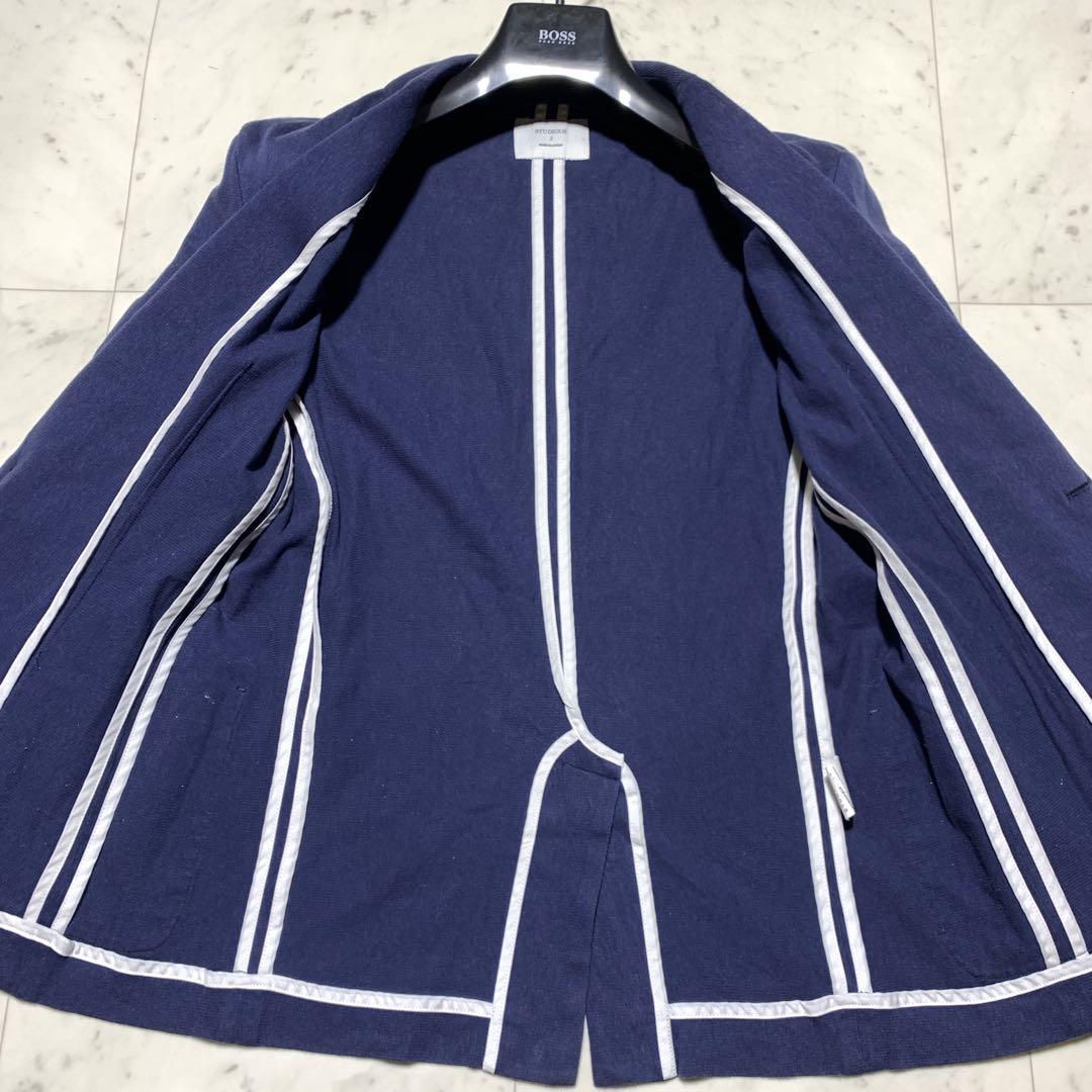 【正規品質保証】 高伸縮 ストレッチ M スーツ 防シワ軽量 STUDIOUSトラベルスーツ スーツ