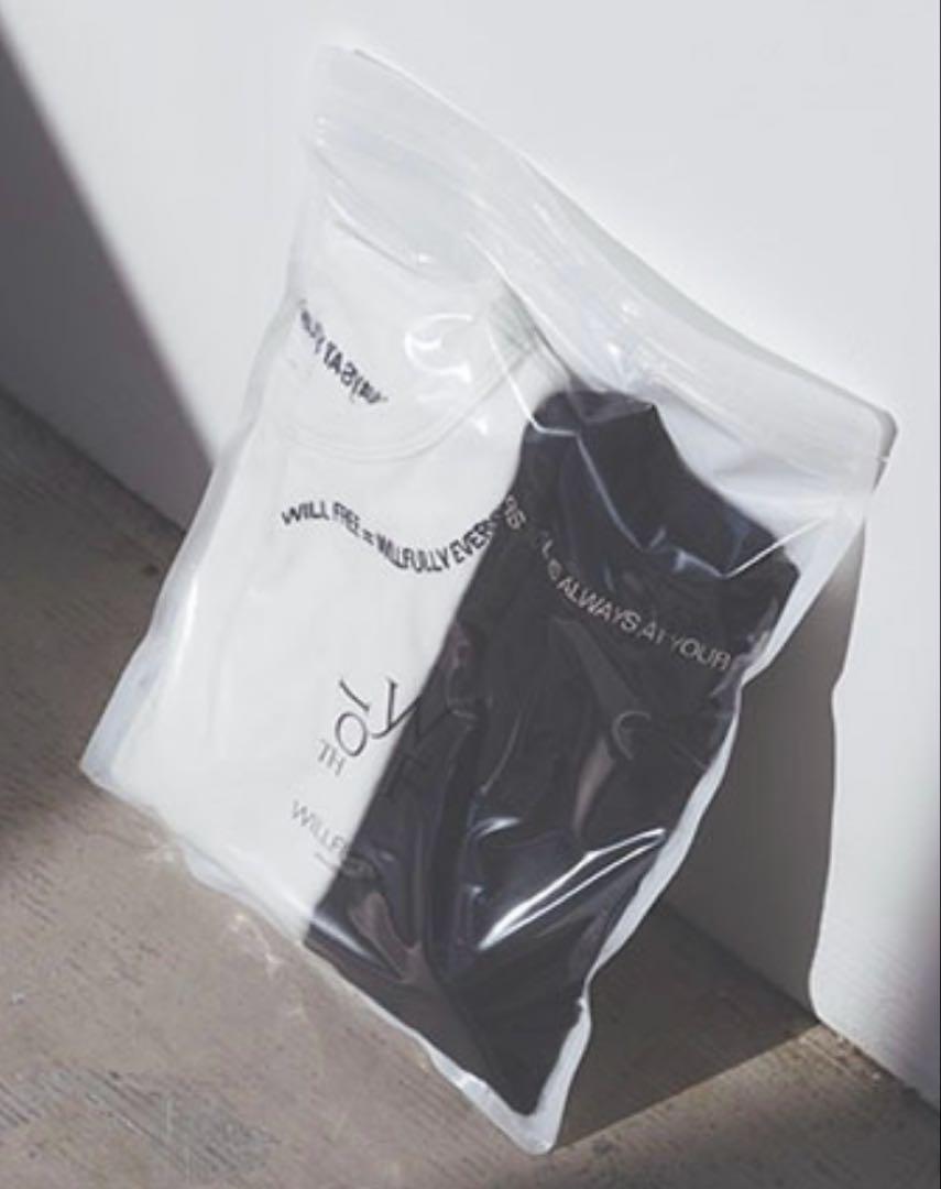 トップス 10th embroidery logo pack T-shirt