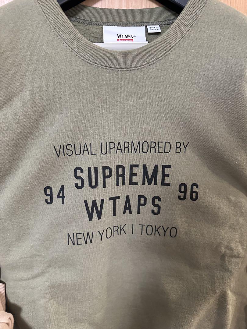 トップス Supreme / WTAPS Crewneck \"Light Olive\"