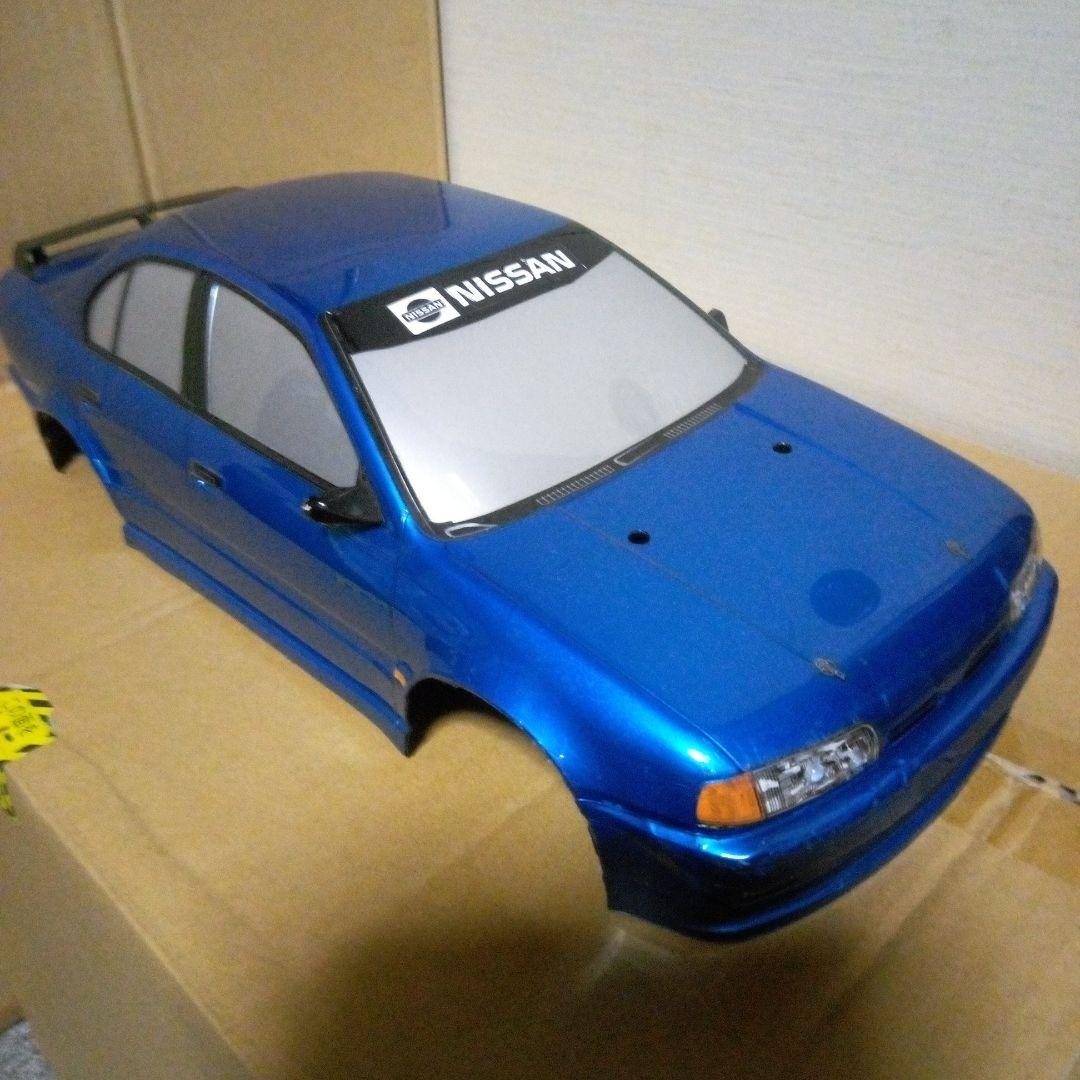 Nissan ホビーラジコンカー ボディ 青