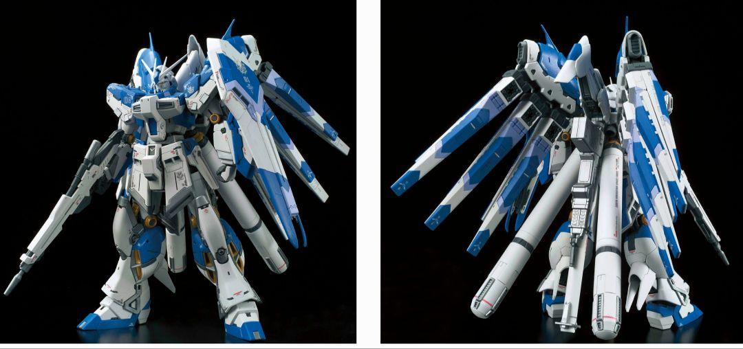 RG Hi-νガンダム　νガンダム(ダブル・フィン・ファンネル装備型)　他