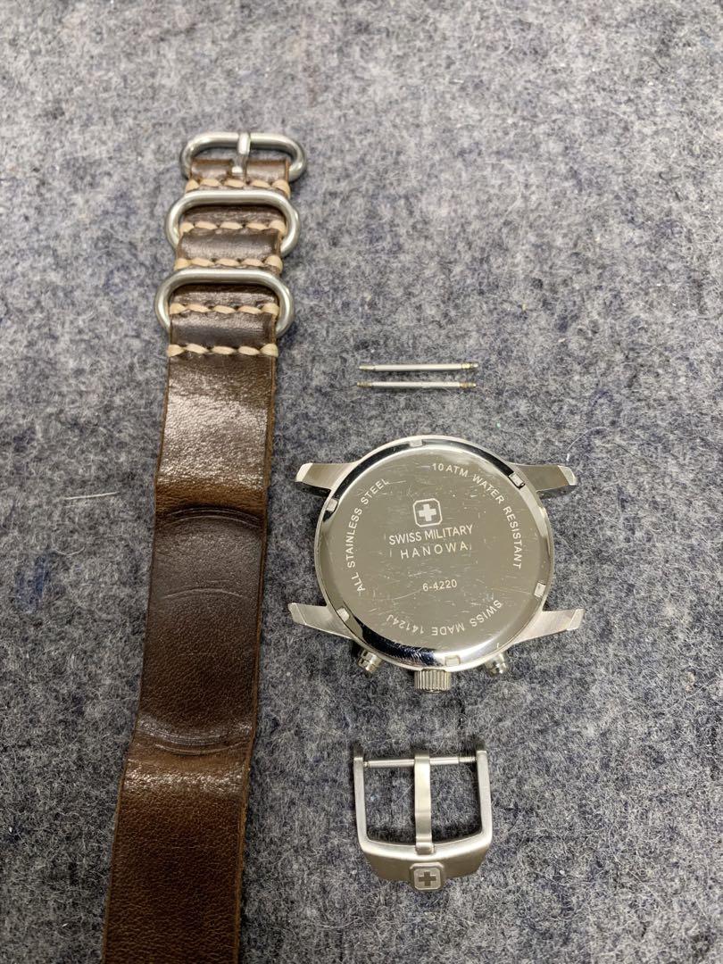 [USED]SWISS MILITARY HANOWA クロノグラフ