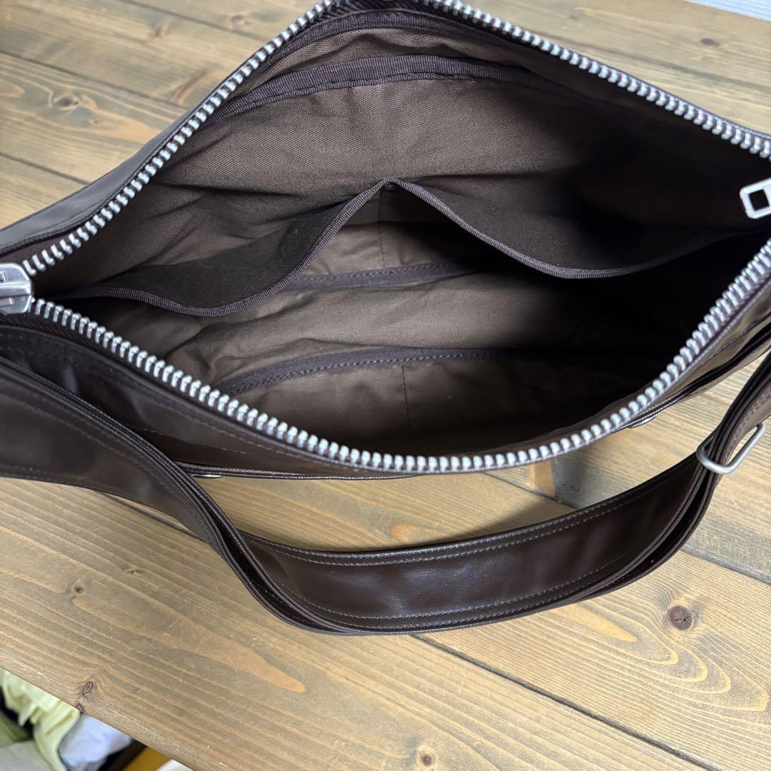 ポーター　PORTER　フリースタイル　ショルダーバッグ　ブラウン　【美品】
