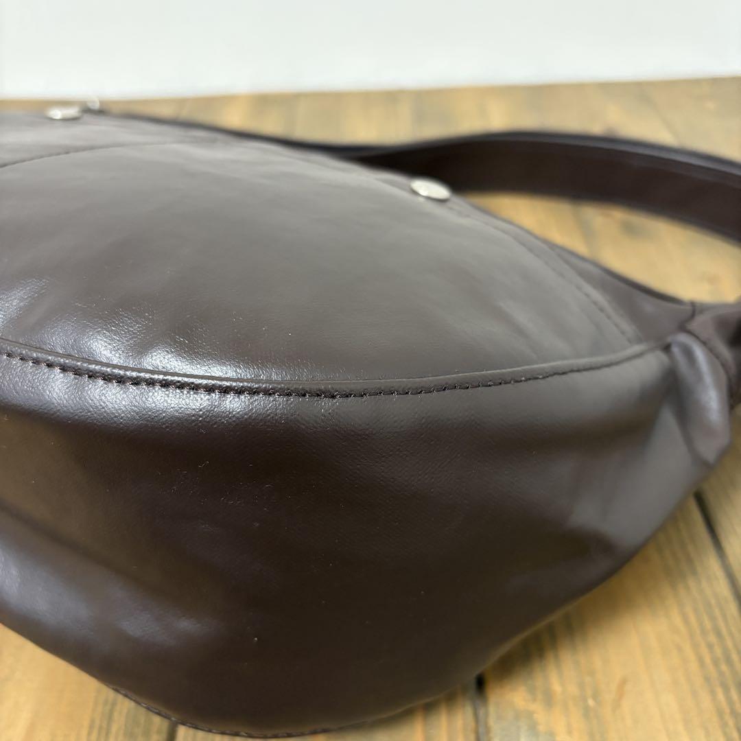 ポーター　PORTER　フリースタイル　ショルダーバッグ　ブラウン　【美品】