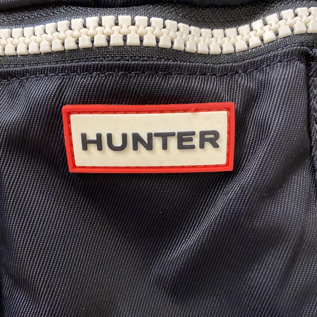 HUNTER ブラック ボディバッグ - メルカリ