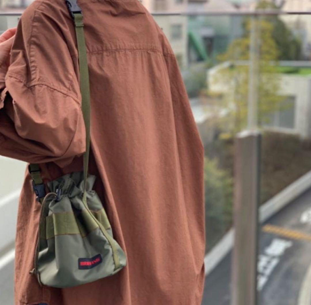 BRIEFING×BEAMS BOY 別注 DRAWSTRING BAG
