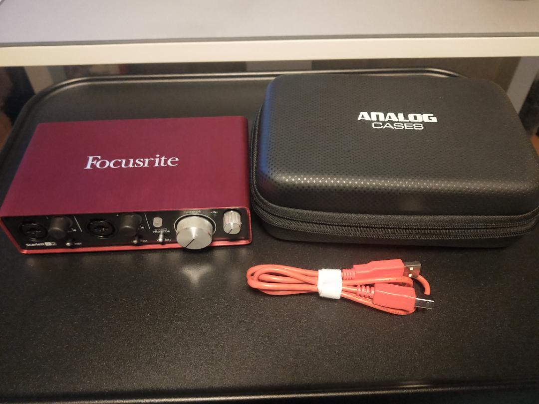 FOCUSRITE Scarlett 2i2 G2 オーディオインターフェイス