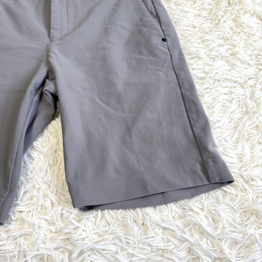 【ブリーフィングゴルフ】極美品 ハーフパンツ 2022ライトグレー Sメンズ