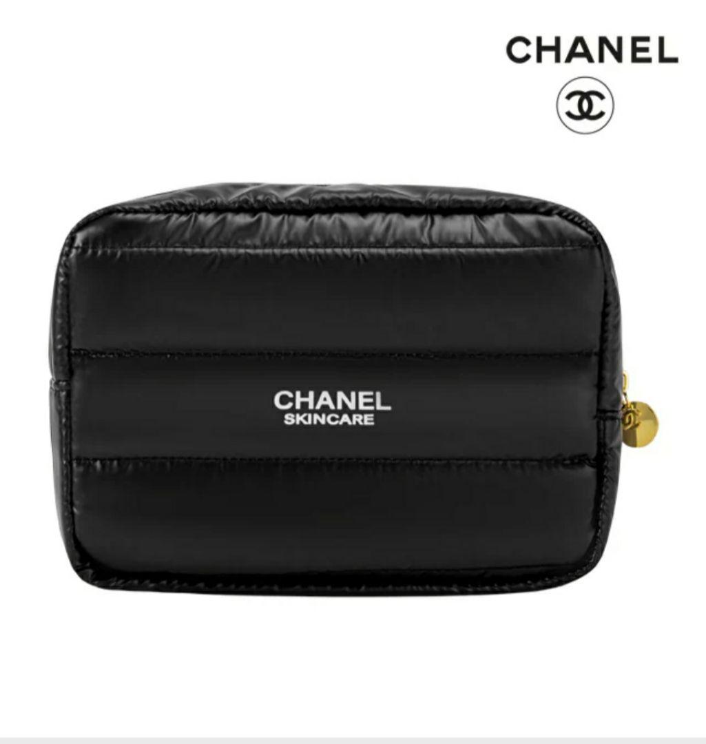 CHANELノベルティコスメポーチ　ブラック