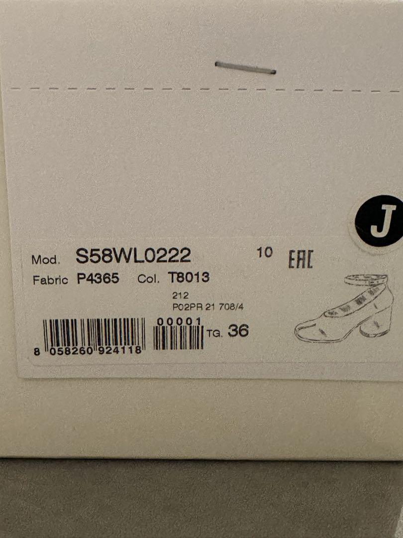 Maison Margiela 足袋 パンプス ラバー サイズ36