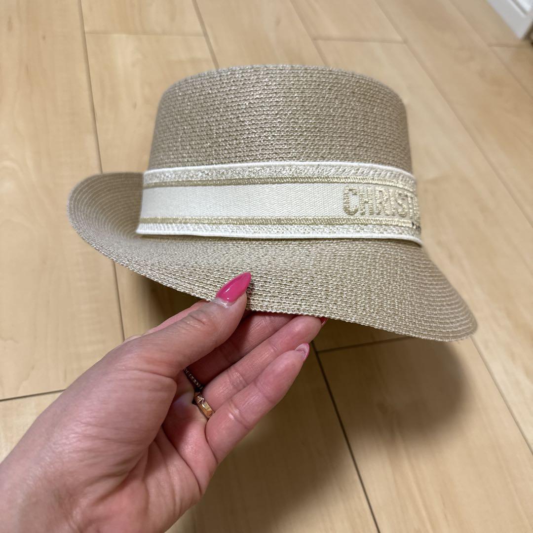 新品未使用　Christian Dior ストローハット