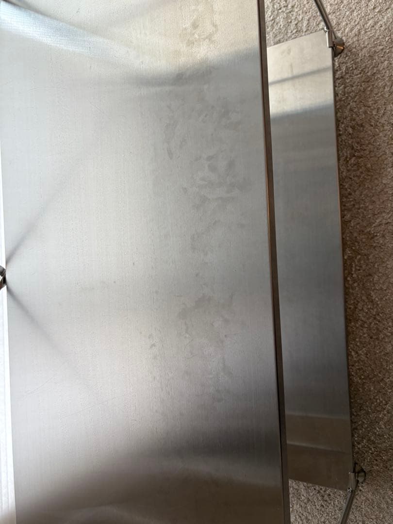 無印良品　ステンレスユニットシェルフ　ステンレス棚セット　ワイド　小