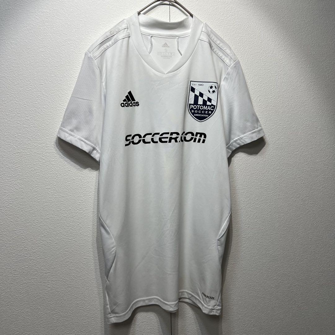 【US規格】 希少 アディダス POTOMAC SOCCERサッカーシャツ S