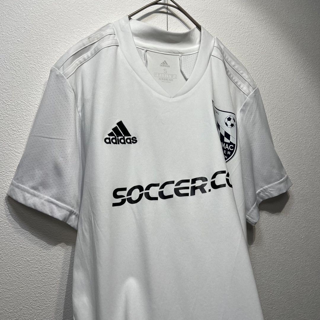 【US規格】 希少 アディダス POTOMAC SOCCERサッカーシャツ S