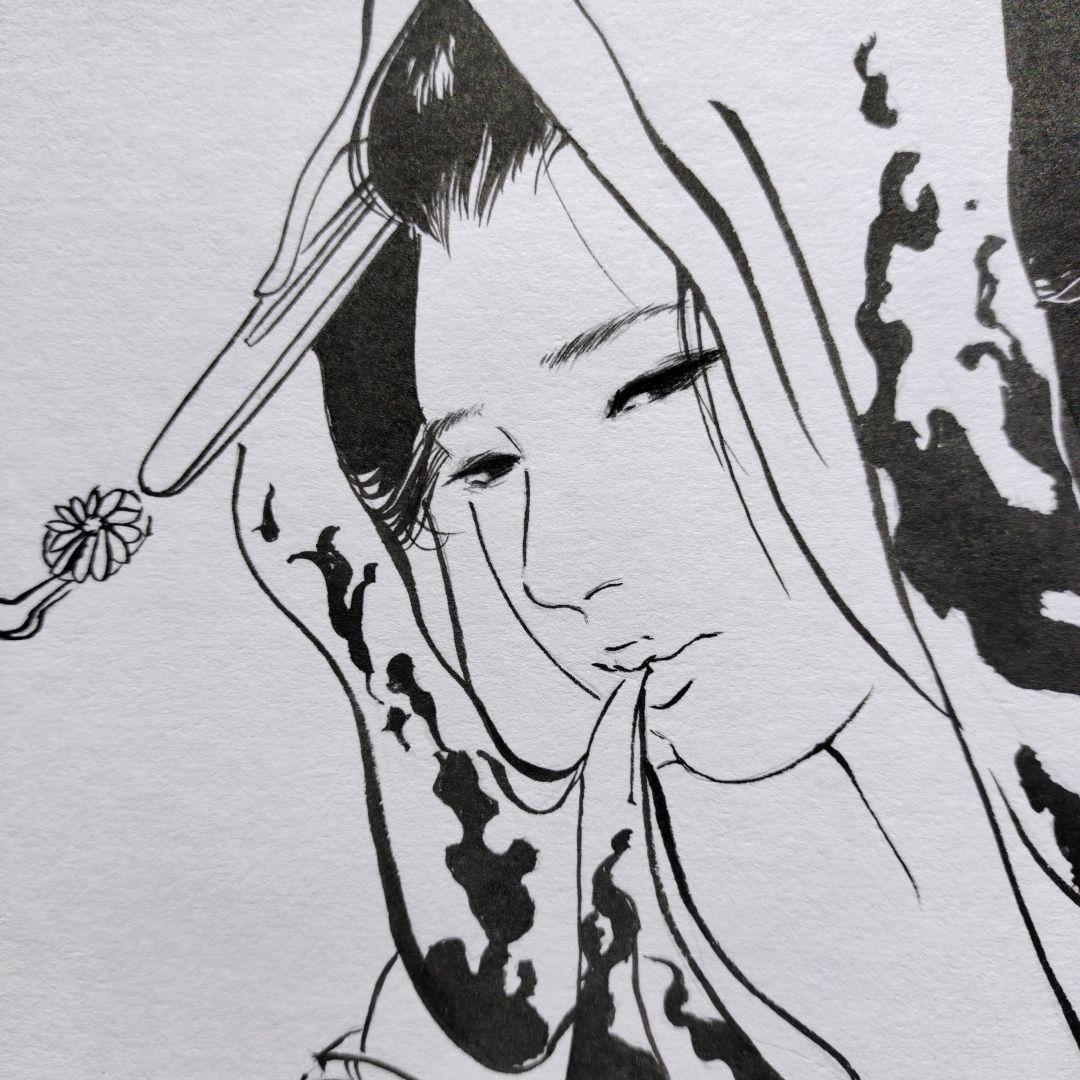 【墨絵】原画販売 墨絵】原画販売