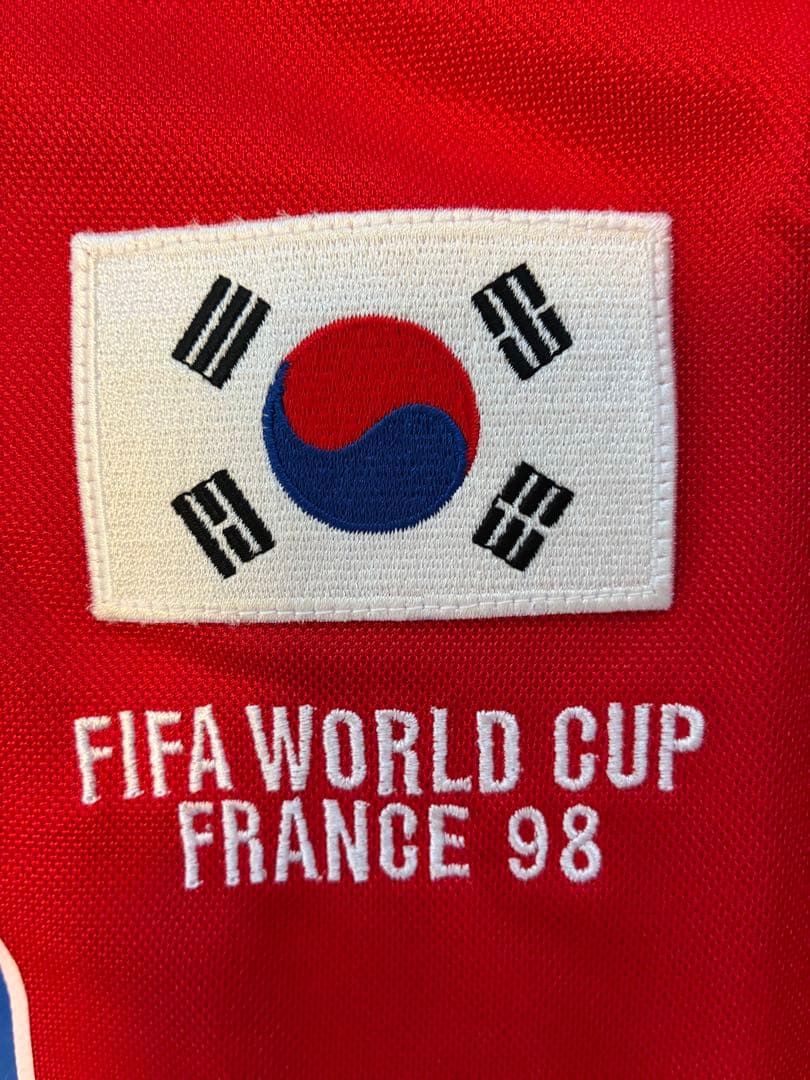 韓国代表 ユニフォーム 1998 洪明甫 XL 韓国代表 ユニフォーム 1998 洪明甫 XL - メルカリ
