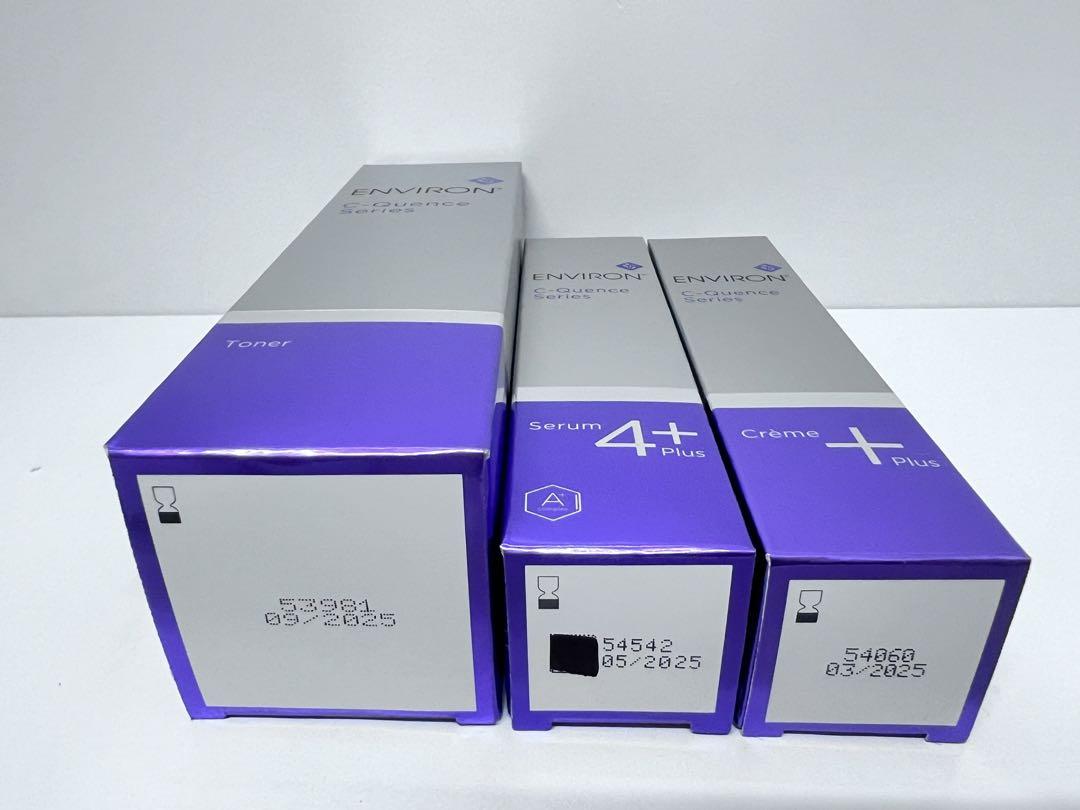 エンビロン ENVIRON C－クエンス トーナー　クリーム+　セラム4+