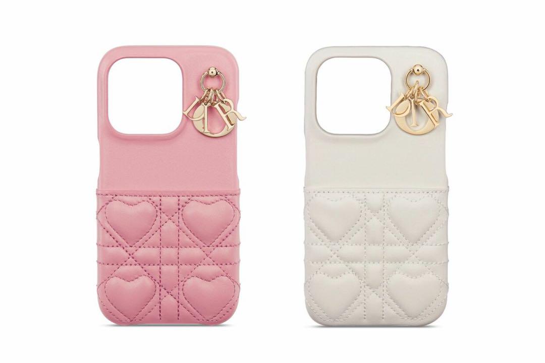 Dior ディオール カナージュ iPhone15proケースハート
