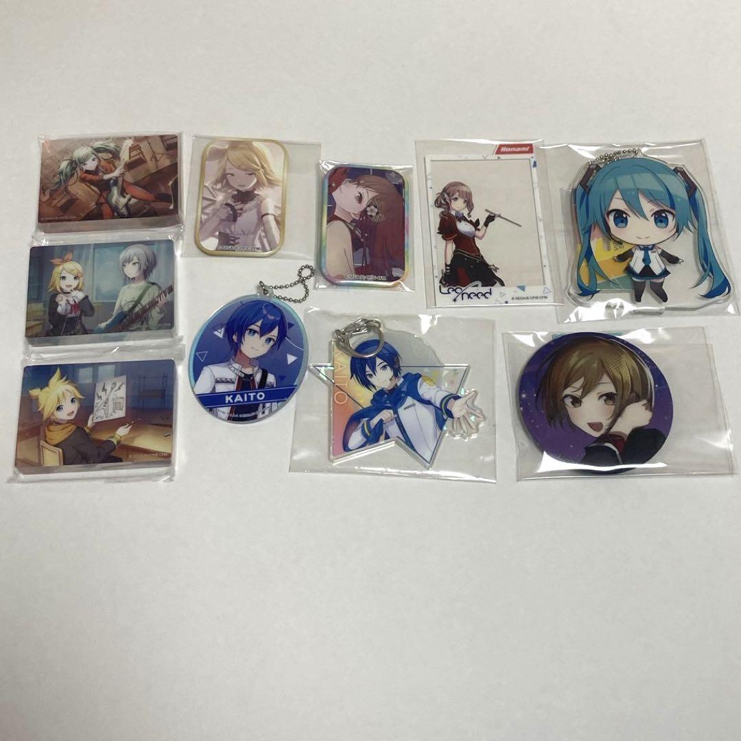 プロセカ まとめ売り 缶バッジ アクスタ 特典 色紙 ウエハース プロセカ まとめ売り 缶バッジ ポストカード 特典 ミニ色紙 紙類