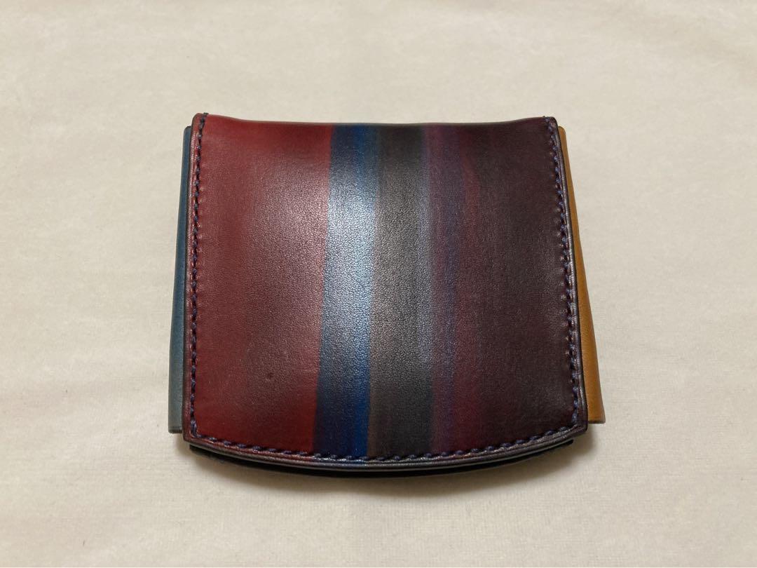 【King of leather】一点物二つ折り財布