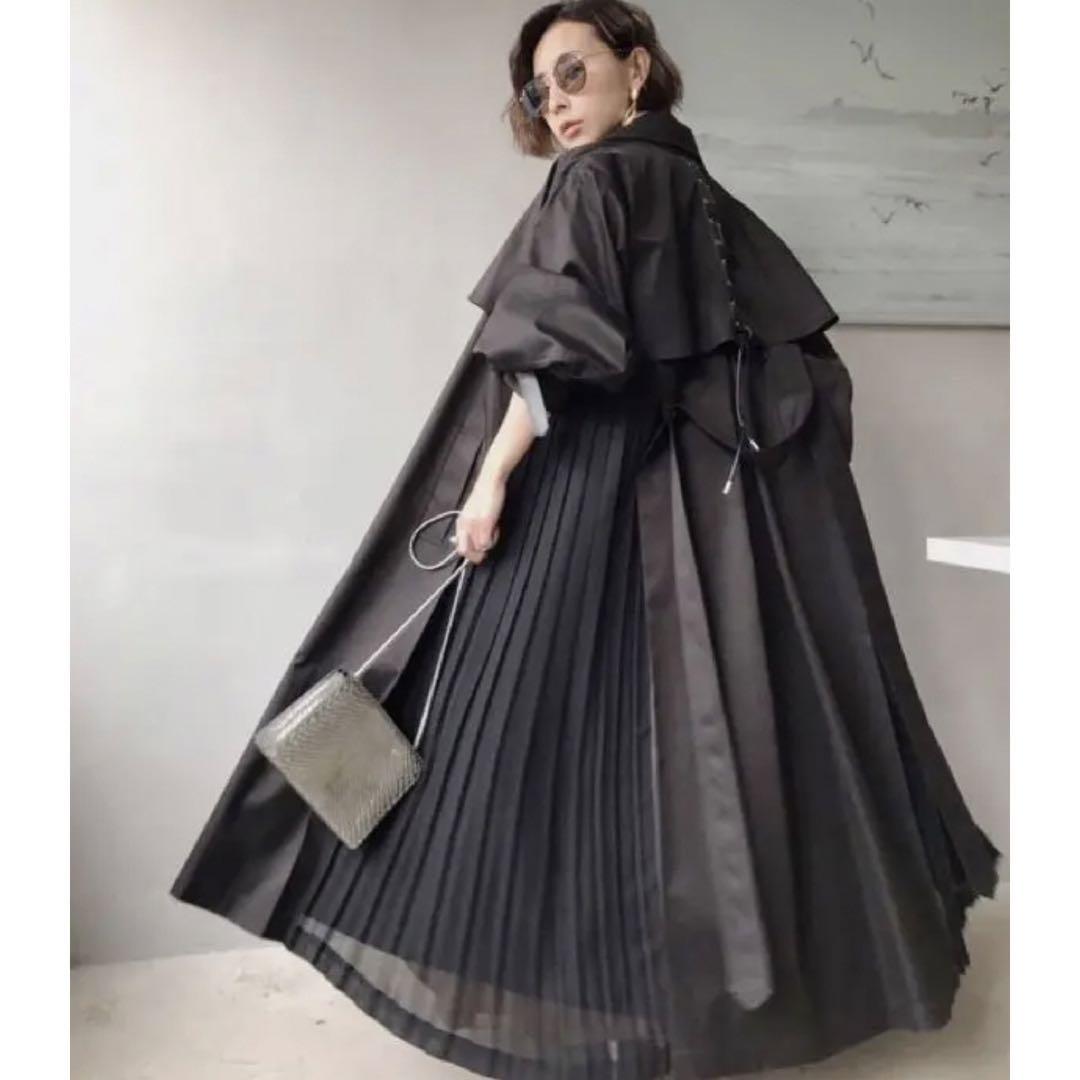 【70％OFF】 AMERI BALLOON ジャケット・アウター TRENCH PLEATS SLEEVE ジャケット・アウター