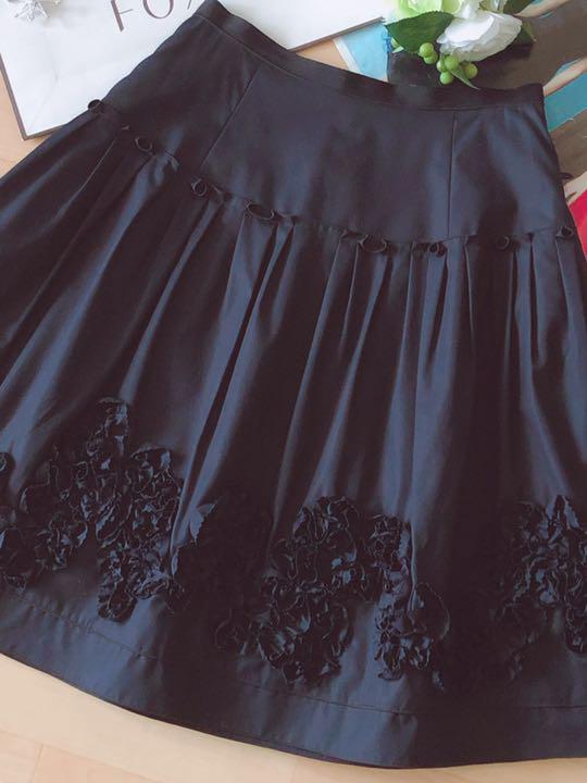 極美品!FOXEY ラブリーフラワースカート 38 Rene