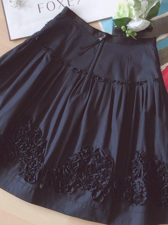 極美品!FOXEY ラブリーフラワースカート 38 Rene