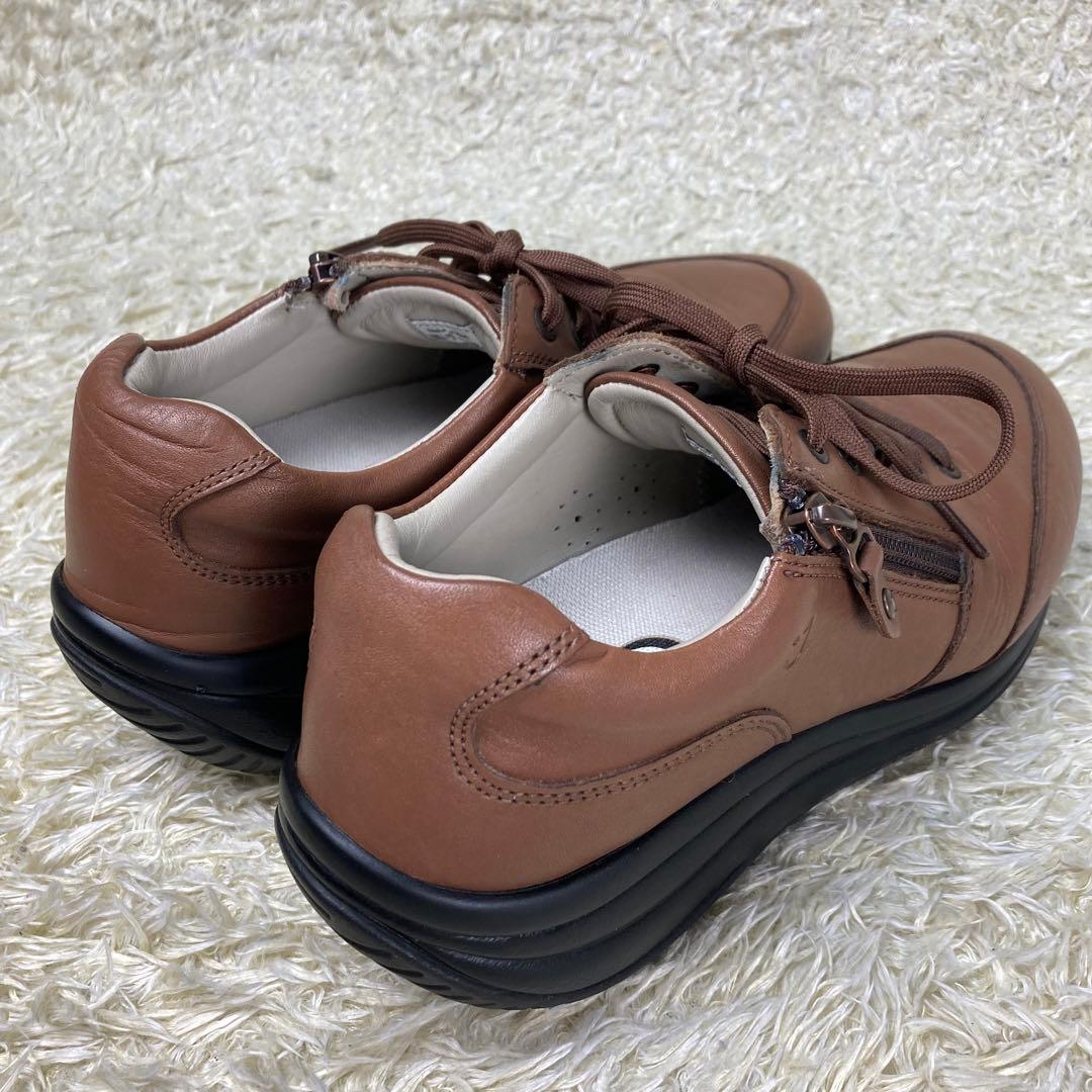 『美品』joya ジョヤ レザースニーカー コンフォートシューズ サイドジップ 『美品』joya ジョヤ レザースニーカー コンフォートシューズ サイドジップ