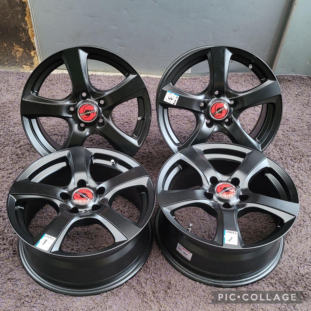 送料無料。新品ホイールのみ4本セット。TRIKES 社外16インチ×7J＋38 送料無料。新品ホイールのみ4本セット。TRIKES 社外16インチ