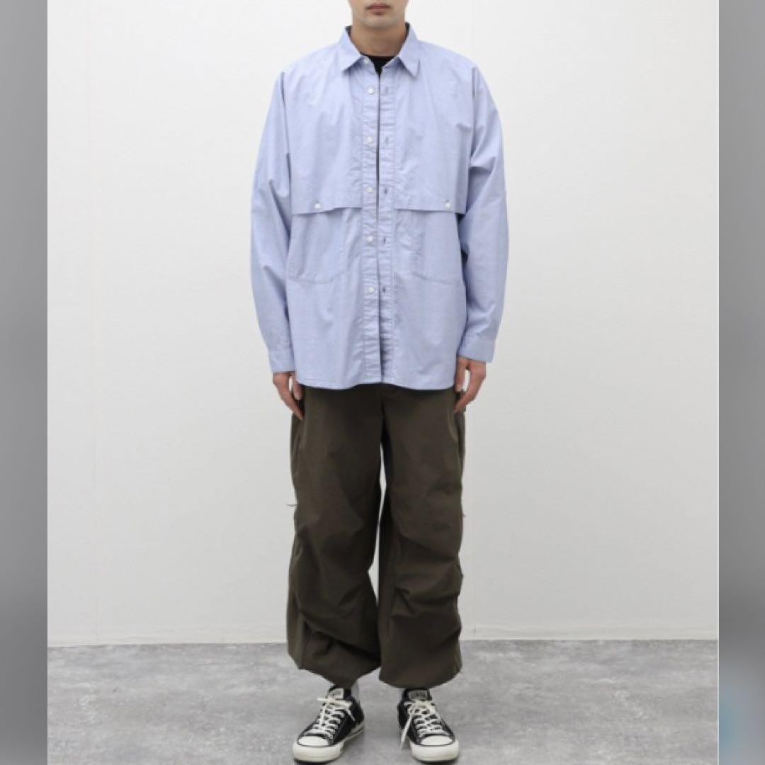 bamboo shoots バンブーシュート ベンチレーションシャツ 大きめM