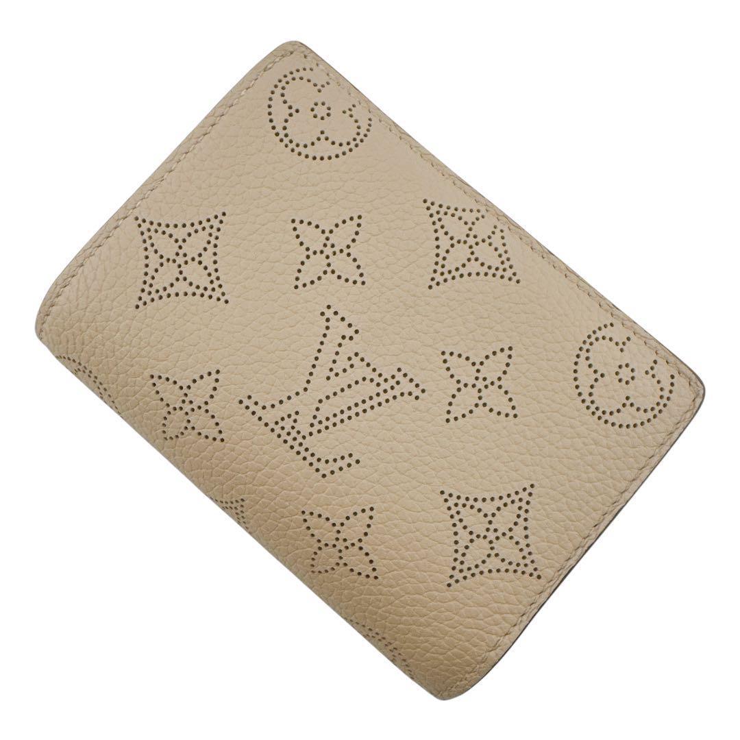 最新ICチップ◇ルイヴィトン マヒナ ポルトフォイユ コンパクトウォレット 財布