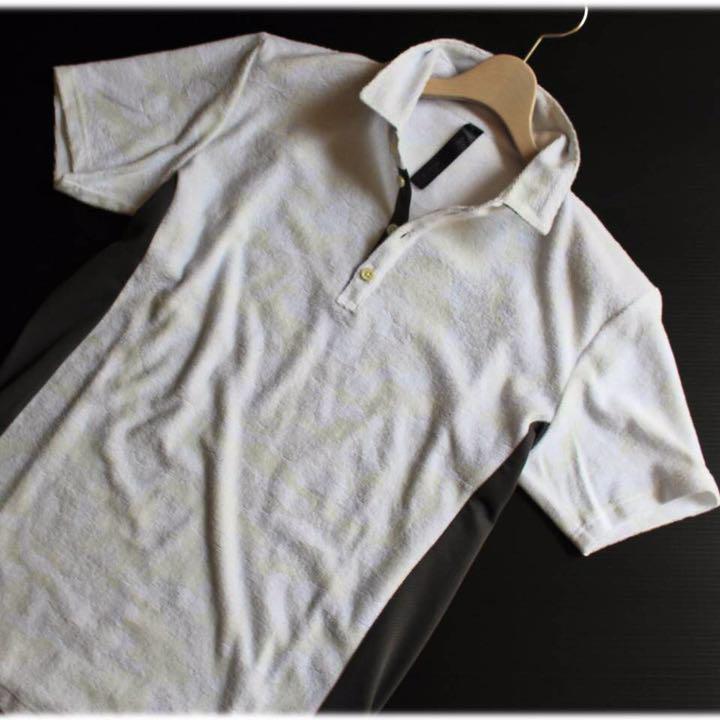 wjk golfers ポロシャツ M cnAkL-m15083932464 新品 パイル地 メッシュ切替 正規店お得