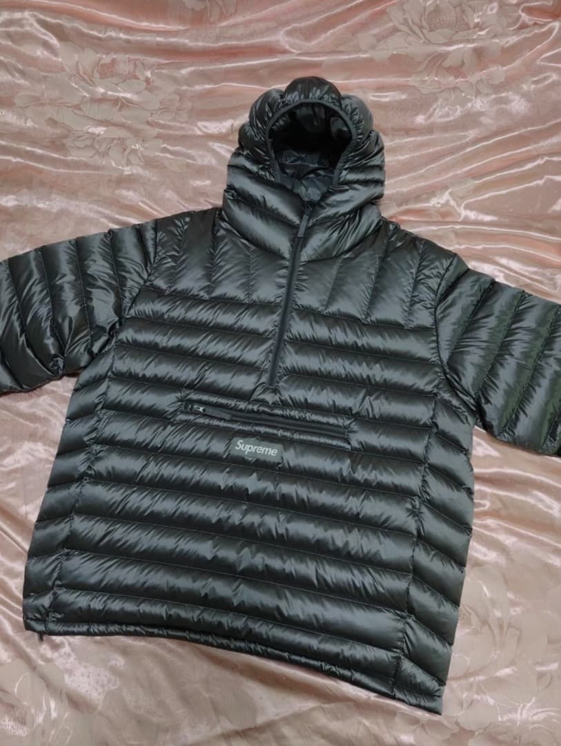 Supreme シュプリーム 黒マイクロダウンSS SUPREME