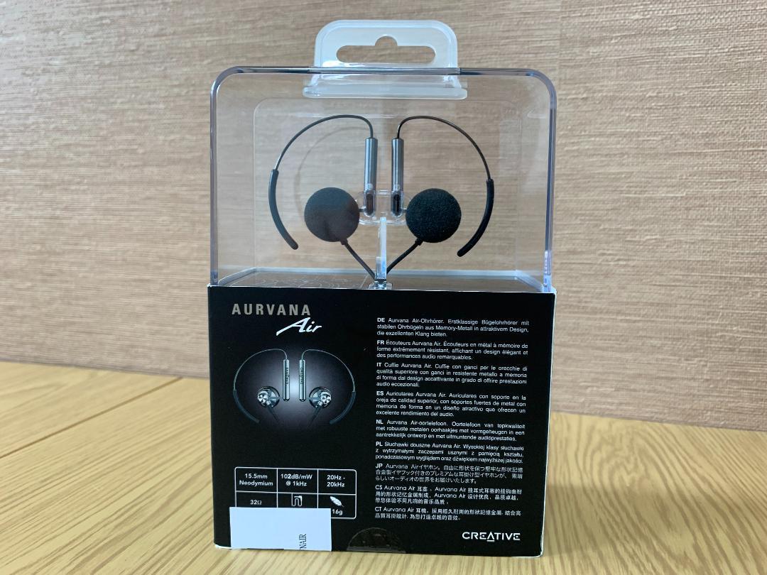 希少 Creative イヤーフック型イヤホン Aurvana Air