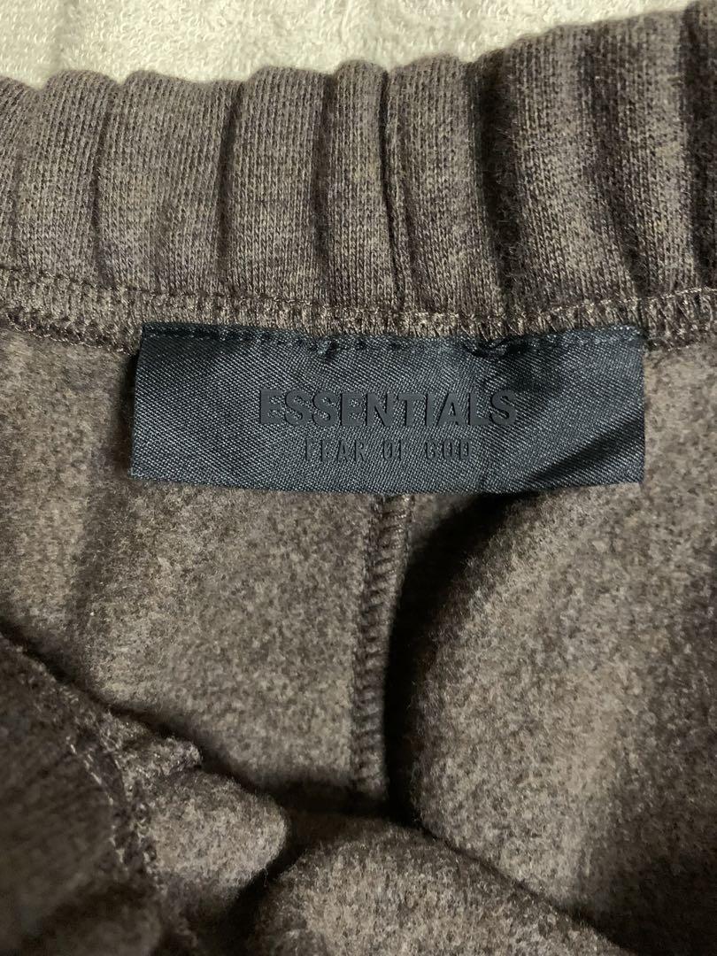 FOG ESSENTIALS ドローストリング ショートパンツ ブラウン M
