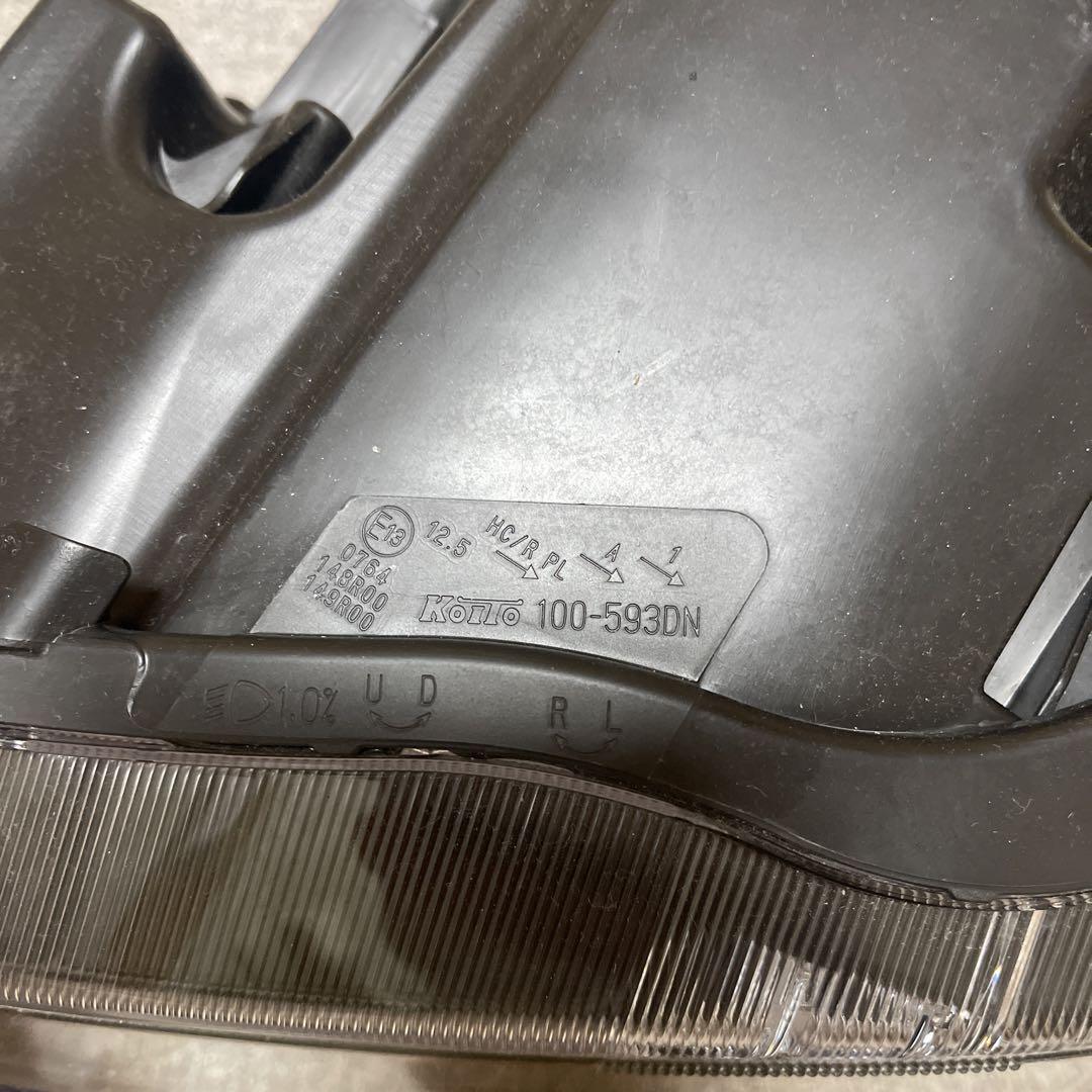 MK54S MK94S スペーシアカスタム 純正 左ヘッドライト