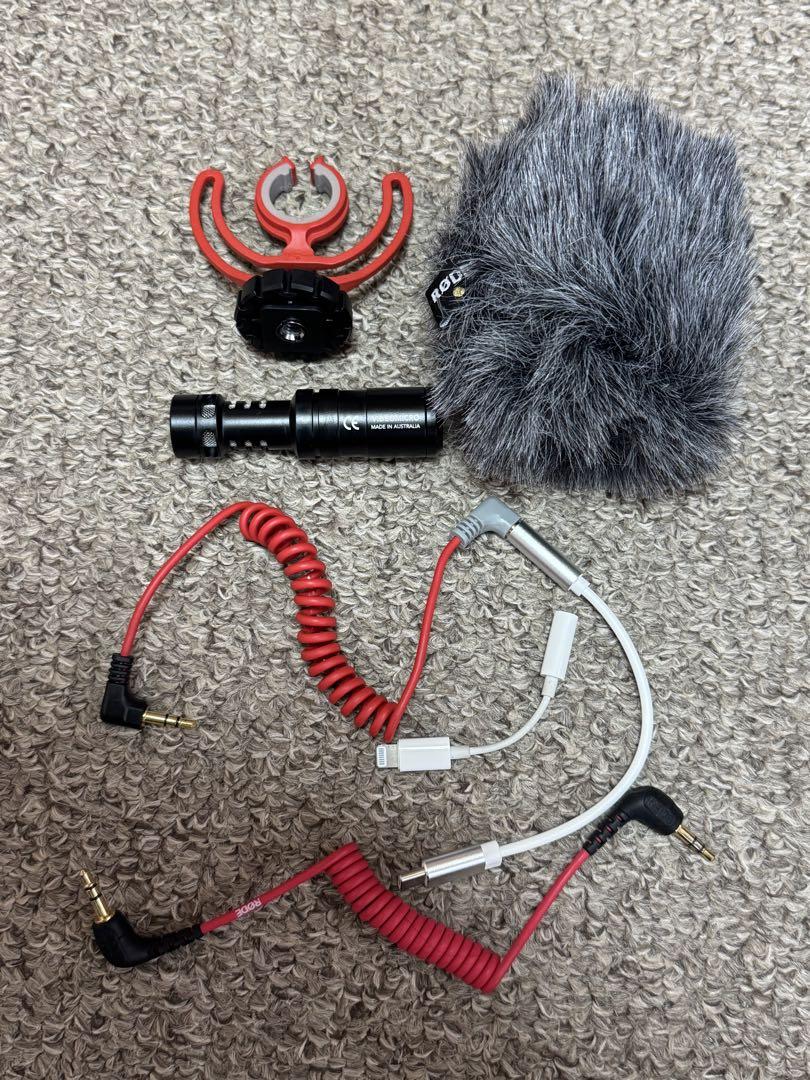 RØDE VideoMicroコンパクトマイク ロード RODE 変換プラグ付き