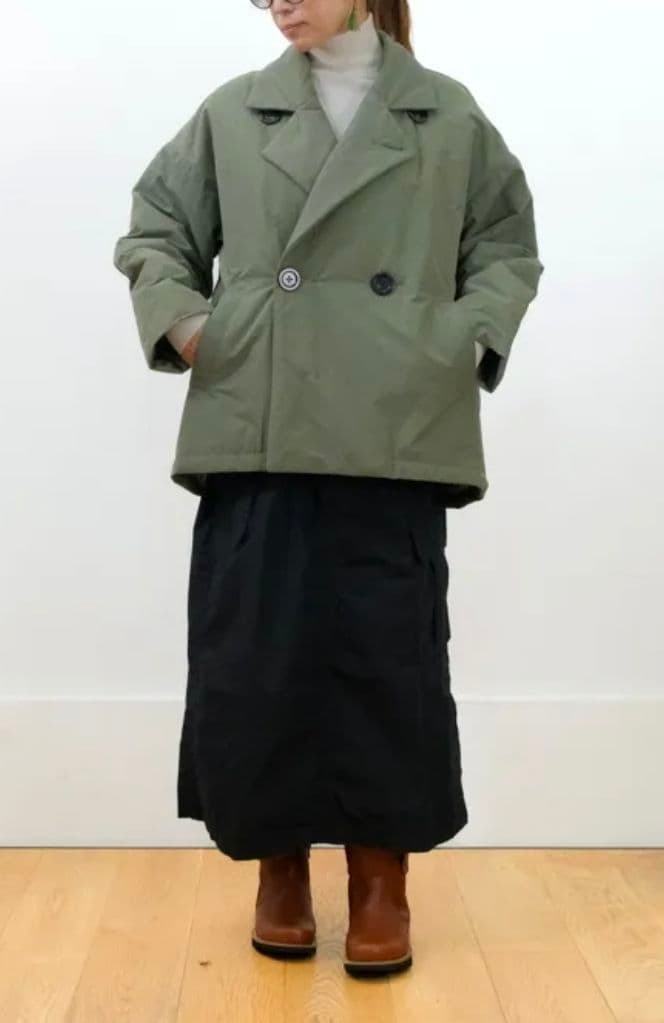 Brocante ブロカント NCポプリン 中綿キルト ニュアージュコート SIZE Brocante