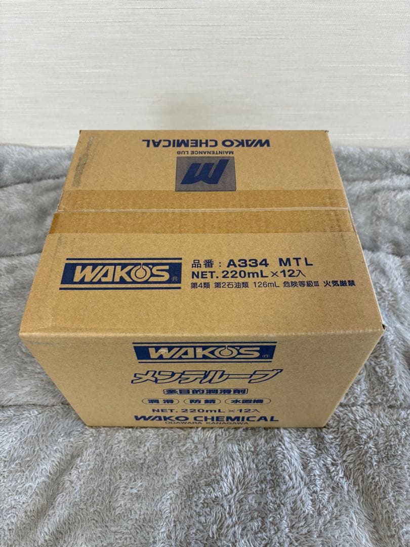 WAKO'S メンテルーブ 220mL×12本 WAKO'S メンテルーブ 220mL×12本