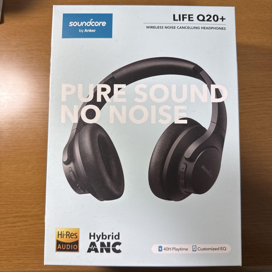 soundcore Life Q20+ ワイヤレスヘッドフォン