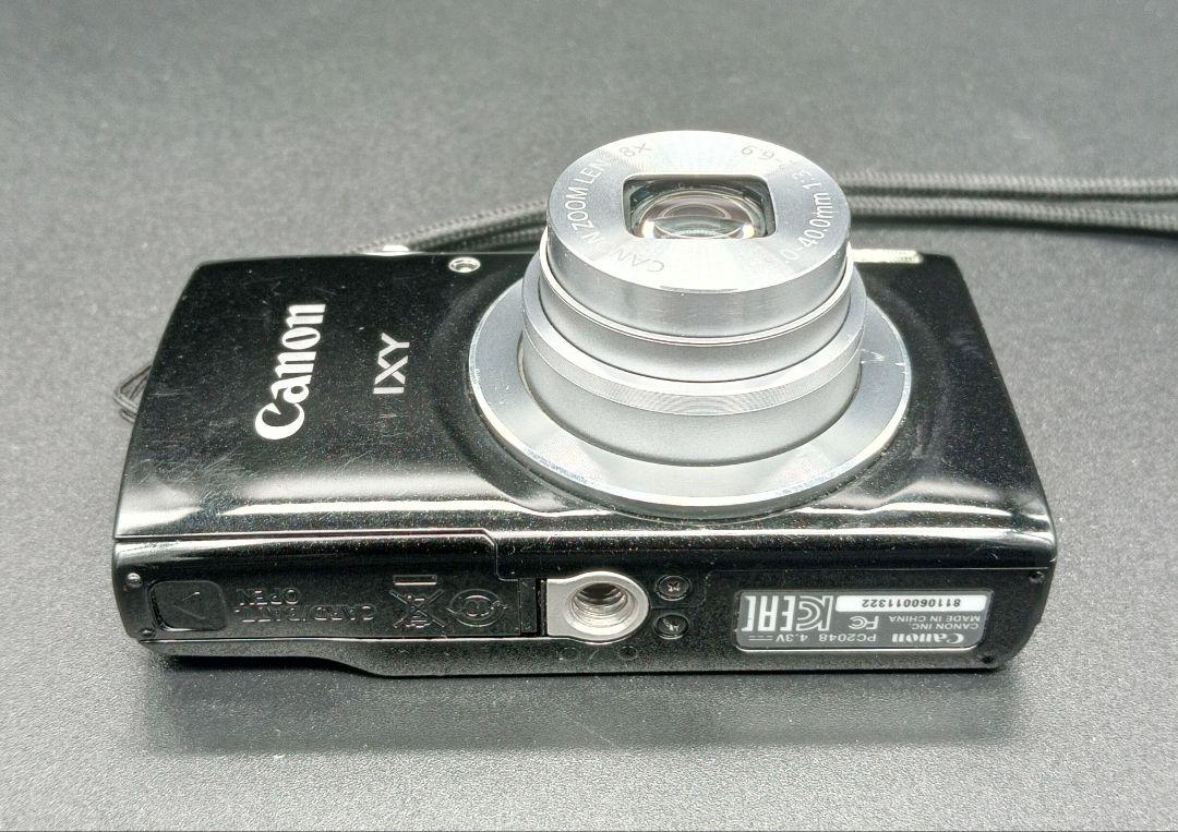 Canon IXY120（ブラック）コンデジ　バッテリー＋充電器付属