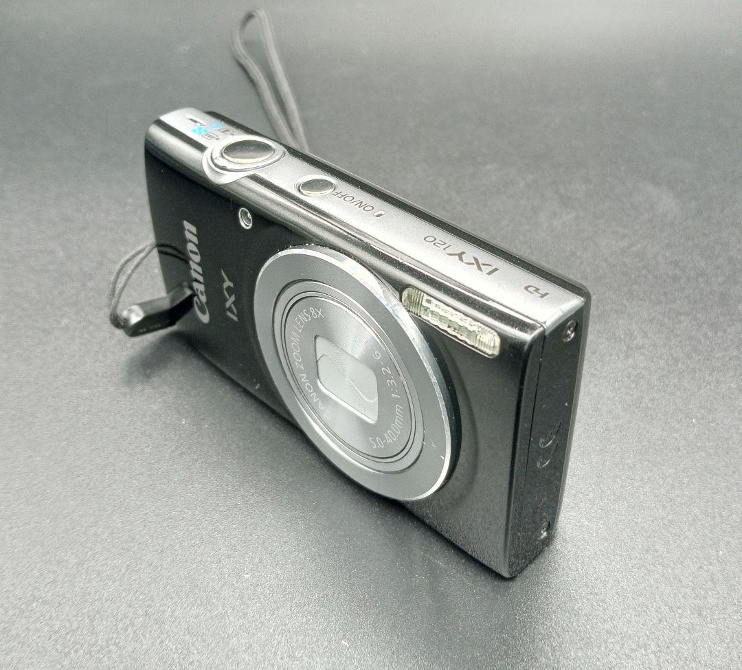 Canon IXY120（ブラック）コンデジ　バッテリー＋充電器付属