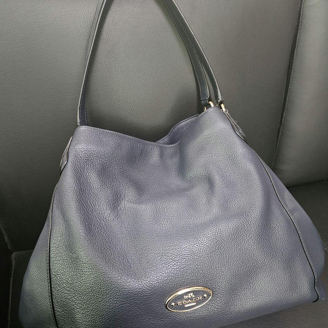 【美品】COACH コーチ イーディ トートバッグ レザー ワンショルダー