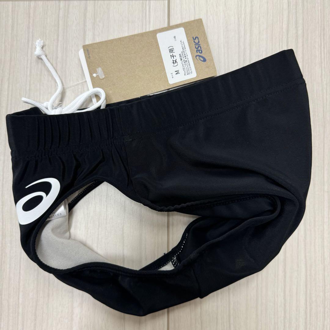 アシックス　女子陸上レーシングショーツ　ブラック単色　Mサイズ　新品