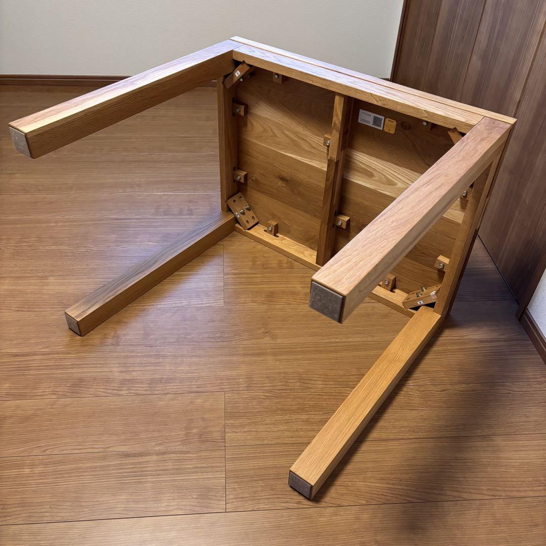 宅配 直接引取希望 ② オーク 80 × 120 テーブル 4040 scope ダイニングテーブル